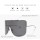 Newest Big Frame Women Men Sunglasses Oversized Wholesale Retro Decoration Shades Sunglasses Luxury