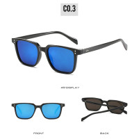 2023 Fashion Womens Mens Classic Vintage Retro Square Trend Sunglasses