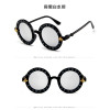 fashionable custom selection high quality circle round kids sunglasses