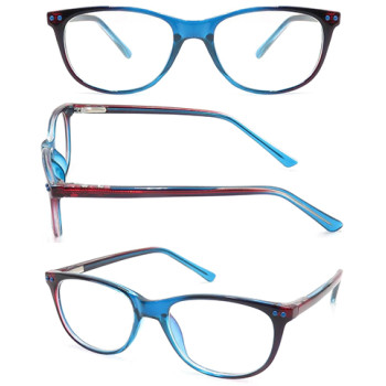 Teenagers CP optical frame with metal spring hinge