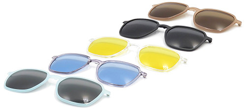 Fashion metal clip on sunglasses hot selling new style unisex style