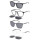Fashion Acetate Injection clip on sunglasses hot selling new style unisex style