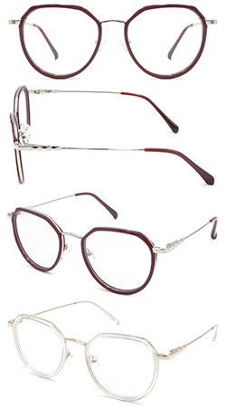 Fashion Acetate Injection  hot selling  gllasses with metal temple