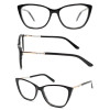 Acetate hot selling  optical frame with diamond decoration