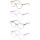 Acetate hot selling  progressive color optical frame with beautiful pins