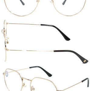 ROund shape adult metal optical frame with high quality