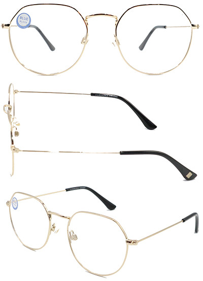 ROund shape adult metal optical frame with high quality