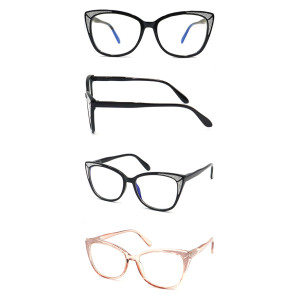 Round shape Best selling reading glasses with plastic spring hinge