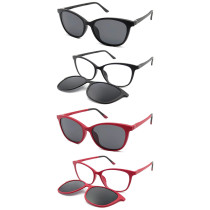 ULTEM Clip On Optical Frame With Polarized Lens Support Customization