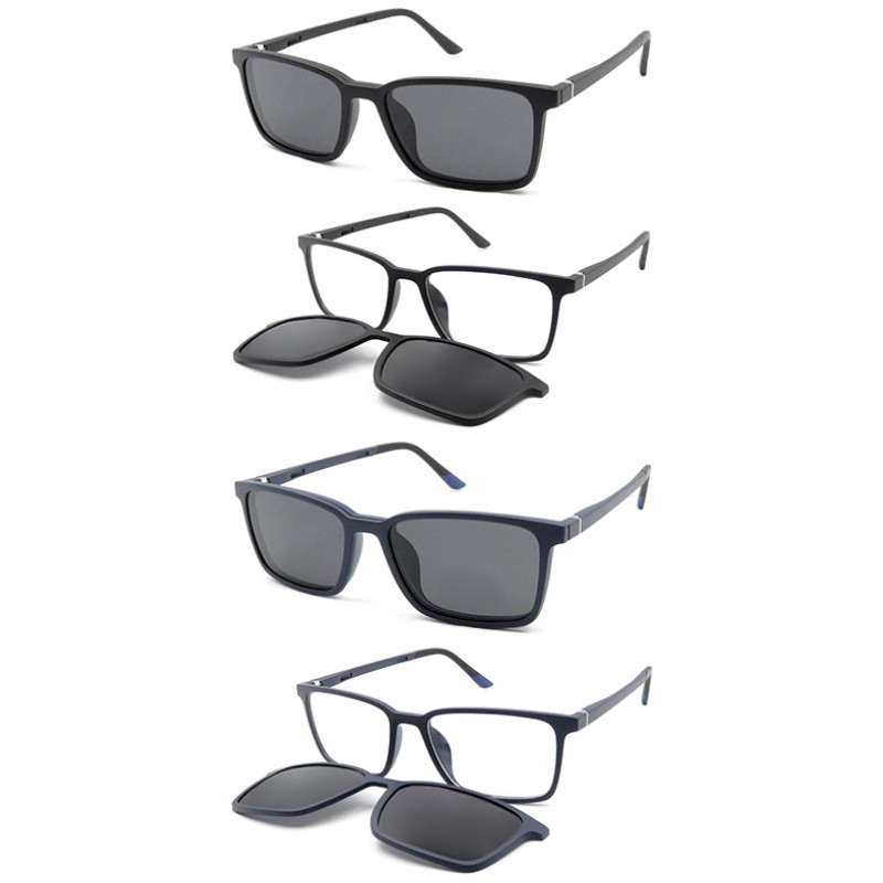 Light weight Clip on optical frame with polarized lens Support customization