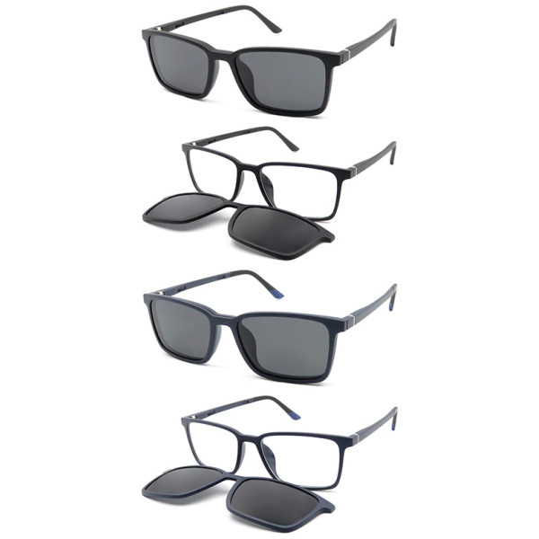 Light weight Clip on optical frame with polarized lens