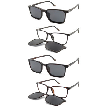 Light weight Clip on optical frame with polarized lens Support customization
