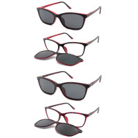 Light weight Clip on optical frame with polarized lens Support customization