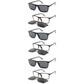 High quality Clip on optical frame with polarized lens