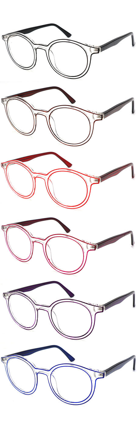New arrival cp optical frame with plastic spring hinge