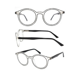 New arrival cp optical frame with plastic spring hinge