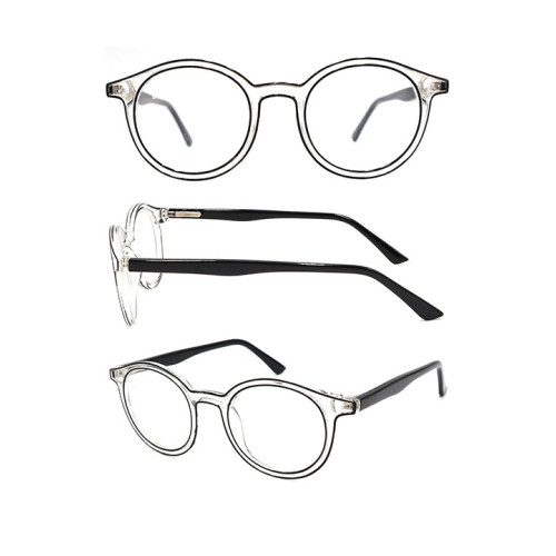 New arrival cp optical frame with plastic spring hinge