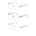 Wholesale 2021 New Adult Acetate Injection Optical Frame With Metal Spring Hinge
