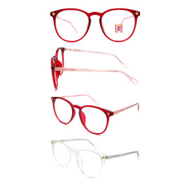 Wholesale 2021 New Model Adult Acetate Injection Optical Frame with Metal Spring Hinge