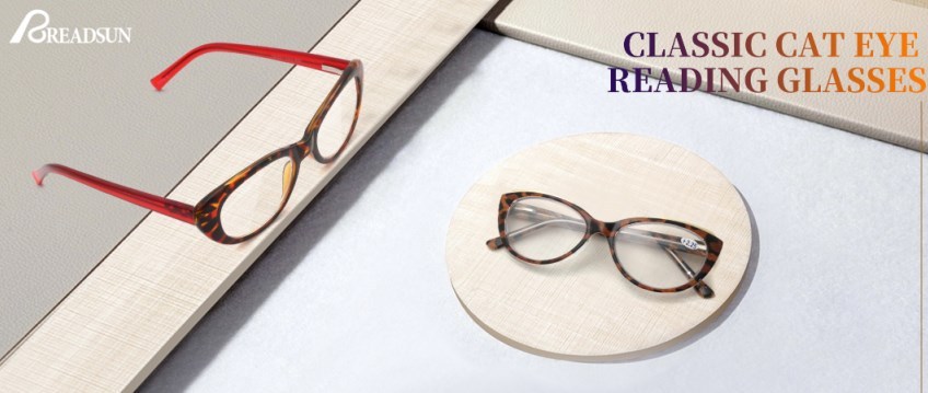 High quality PC frame classical reading glasses with CP temple