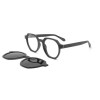 New Multi-Function Bevel Cut Clip Magnetic Clip-On Optical Frame