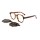 New Multi-Function Bevel Cut Clip Magnetic Clip-On Optical Frame