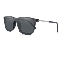 New Multi-Function Round Shape Metal Magnetic Clip-On Optical Frame