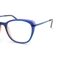 2023 Cat Eye Ultralight Adult Acetate Optical Frame With Metal Temple