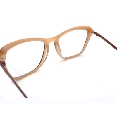 2023 Cat Eye Ultralight Adult Acetate Optical Frame With Metal Temple