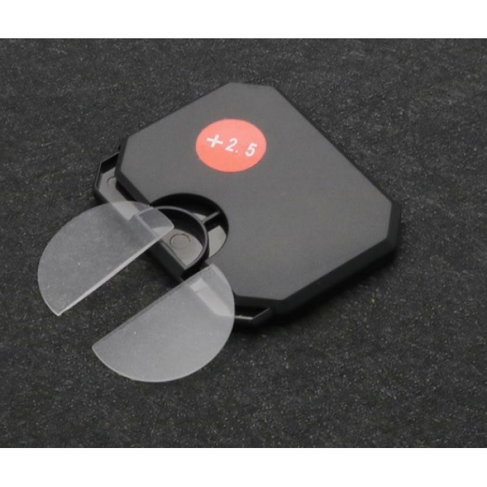 OEM 2 Pcs Reusable Stick-on Presbyopic Lenses Magnification Reading Glasses Lenses Bifocal Lenses Adhesive For Hyperopia