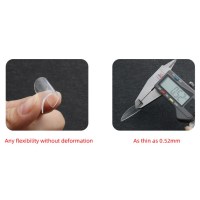 OEM 2 Pcs Reusable Stick-on Presbyopic Lenses Magnification Reading Glasses Lenses Bifocal Lenses Adhesive For Hyperopia
