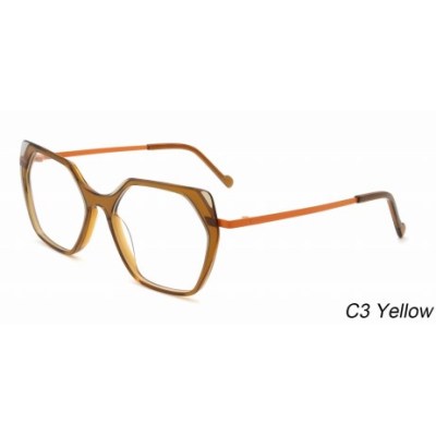 2023 Cat Eye Ultralight Adult Acetate Optical Frame With Metal Temple