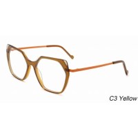 2023 Cat Eye Ultralight Adult Acetate Optical Frame With Metal Temple