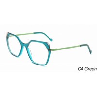 2023 Cat Eye Ultralight Adult Acetate Optical Frame With Metal Temple