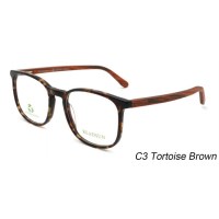 Best Selling Bio-Acetate Optical Frame with Wooden Texture