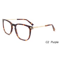 Tortoise Ultralight Adult Acetate Optical Frame With Metal Temple