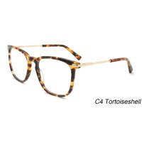 Tortoise Ultralight Adult Acetate Optical Frame With Metal Temple
