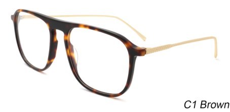 Thin Metal Temple Ultralight Acetate Optical Frame for Adult