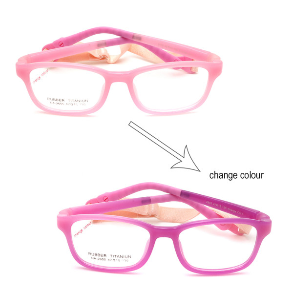 Wholesale Color Changing Fancy Kids Tr Optical Eyeglasses Frames