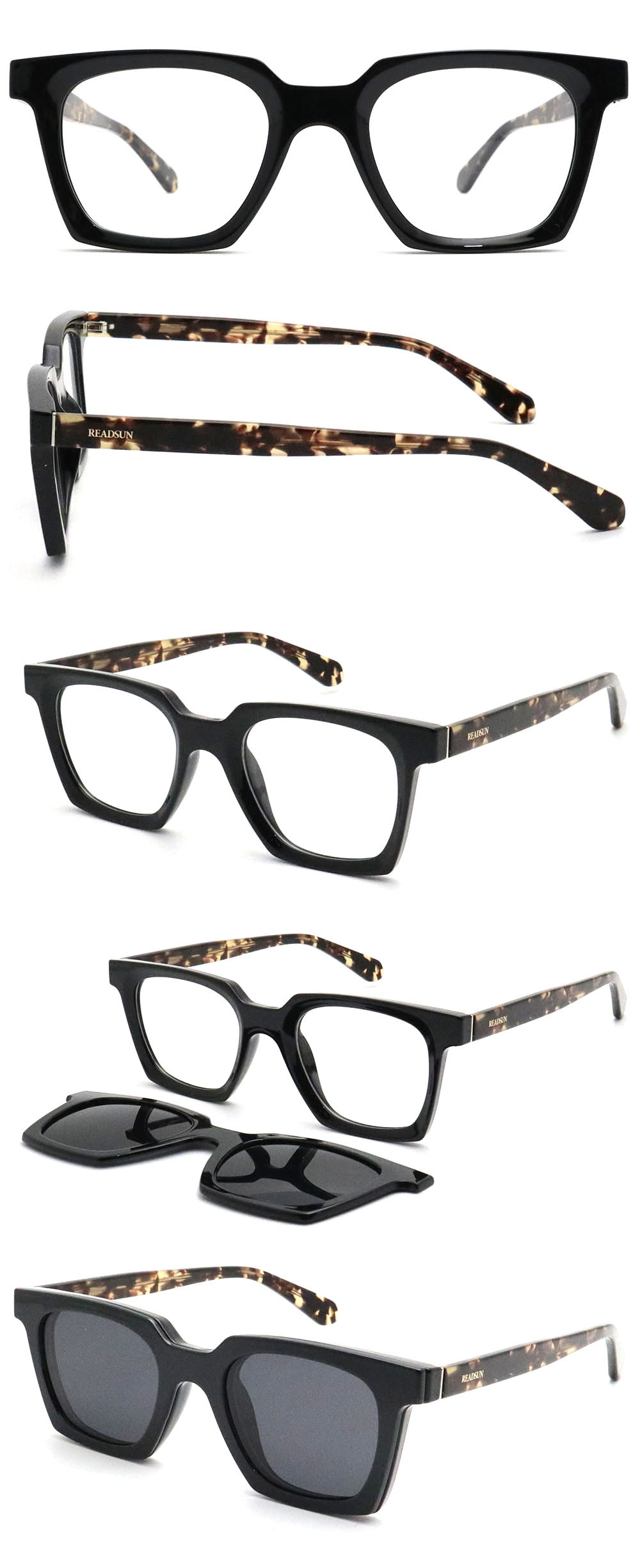 TR90 clip on optical frames