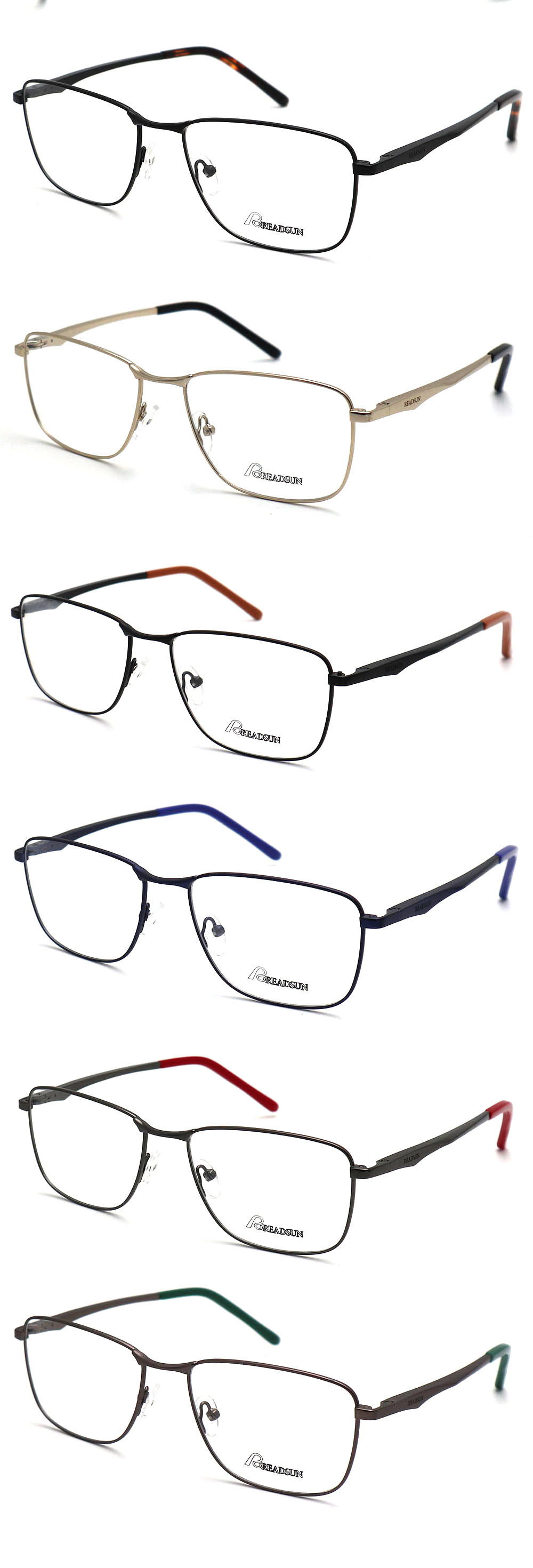 Metal optical frames