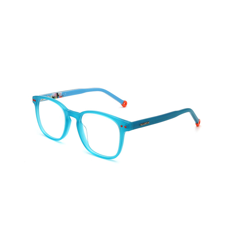Bright Color Full Acetate Frame Teenager Square Optical Frame