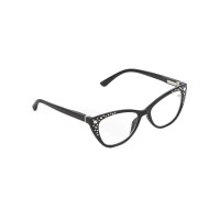 Cat eye diamond plastic women reading glasses
