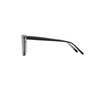 High Quality Cat Eye Acetate Clip on Lady Optical Frame with Polarized Lense