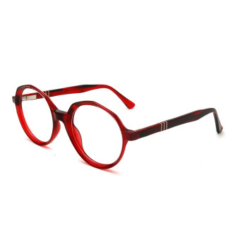 wholesale vintage acetate optical frames round thick eyeglasses frames retro tortoise eyewear for women