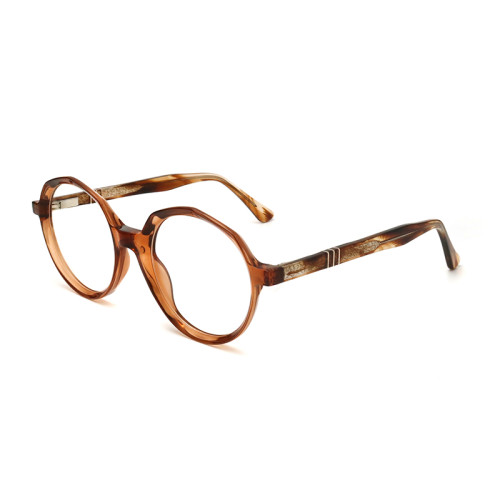 wholesale vintage acetate optical frames round thick eyeglasses frames retro tortoise eyewear for women