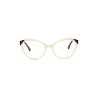 Acetate polygon leopard demi color  optical frame