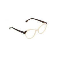 Acetate polygon leopard demi color  optical frame