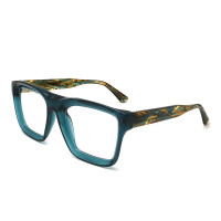 Oversized Frame Injection Acetate Modern Optical Eye for Men