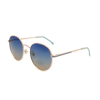 Metal Round Sun Glasses Sunglasses for Women